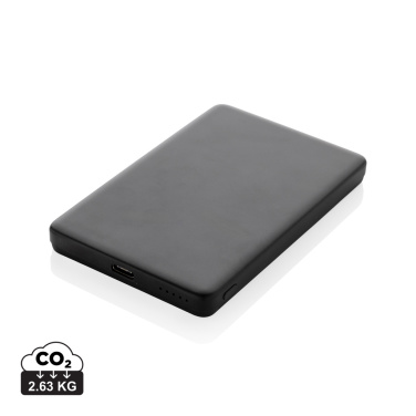 Logotrade promotional item image of: Orion RCS recycled aluminum 5000 mah 5W magnetic powerbank