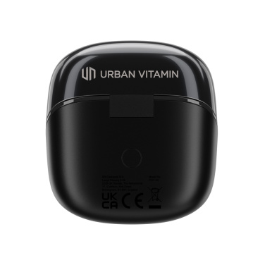 Logo trade promotional giveaways picture of: Urban Vitamin Long Beach ENC rplastic wireless earbuds