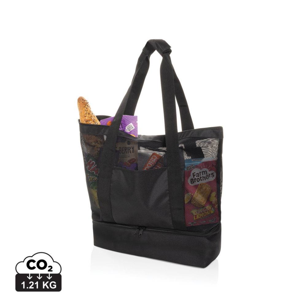 Logotrade promotional giveaway image of: Iqlo Aware™ RPET 2-in-1 cooler tote