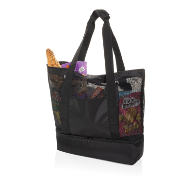 Logo trade promotional gifts picture of: Iqlo Aware™ RPET 2-in-1 cooler tote