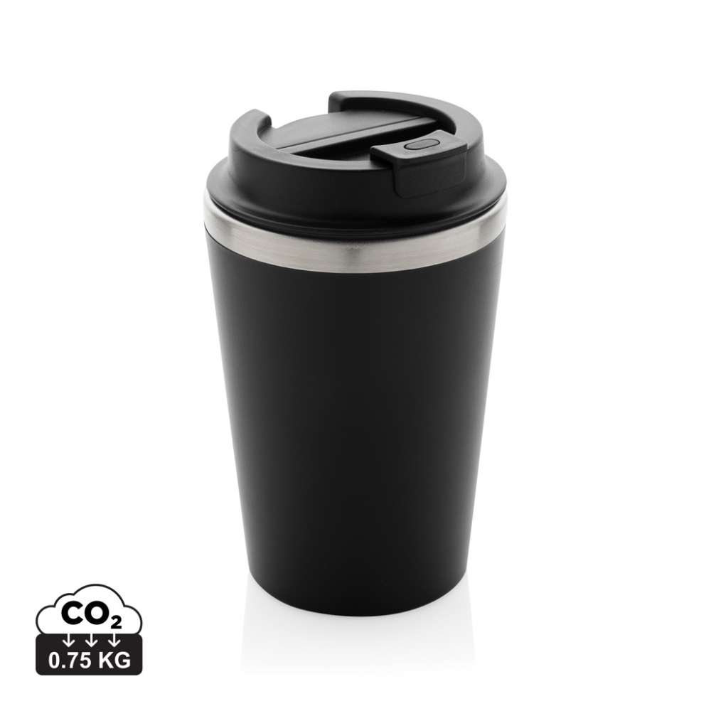 Logo trade promotional products image of: Java RCS recycled double wall tumbler 350ML