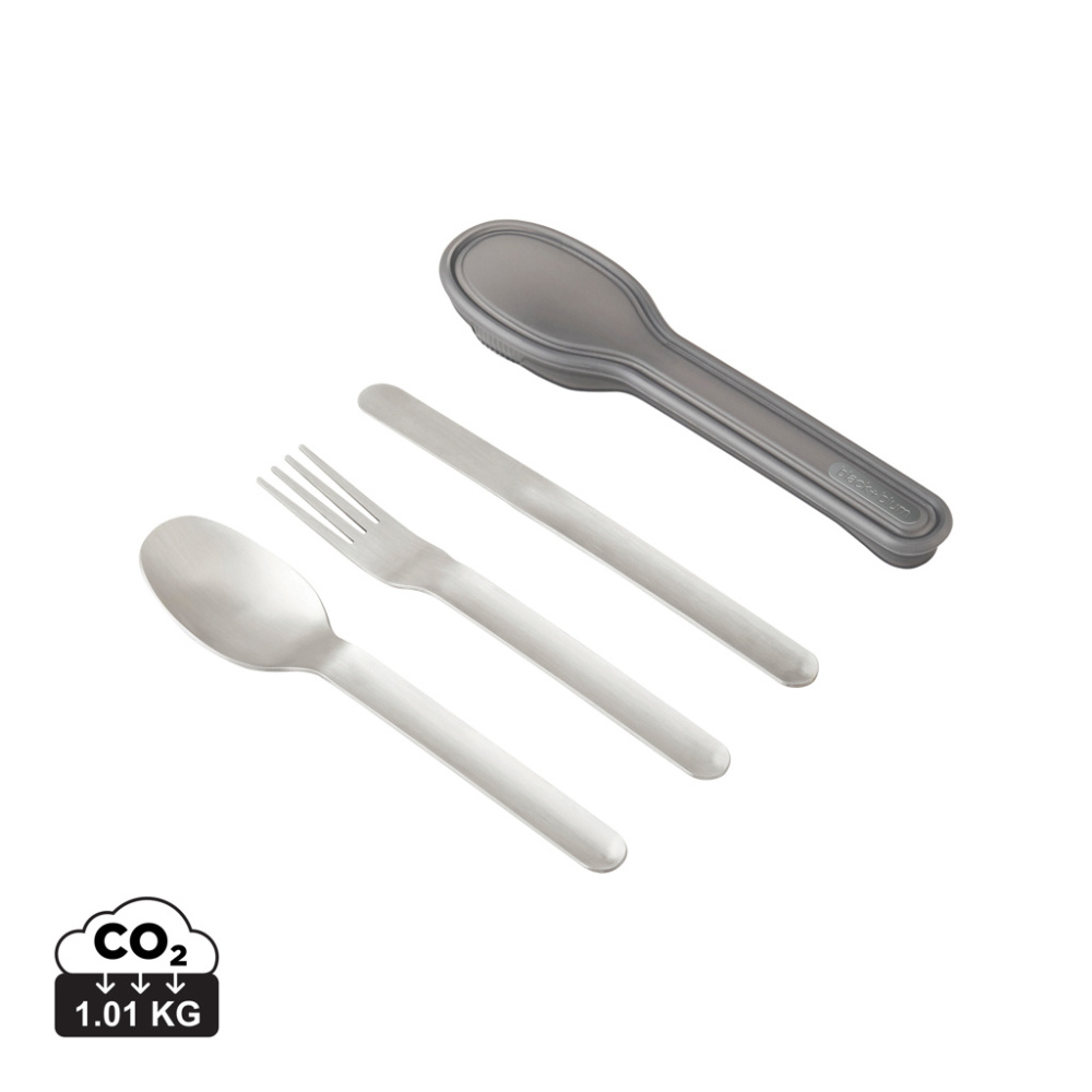 Logo trade promotional merchandise photo of: Black+Blum Cutlery Set