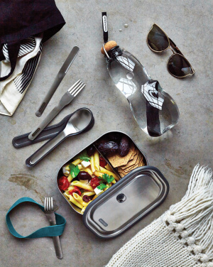 Logo trade promotional gifts image of: Black+Blum Cutlery Set