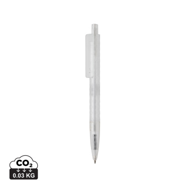 Logotrade corporate gift image of: X3 GRS recycled PC plastic pen frosted