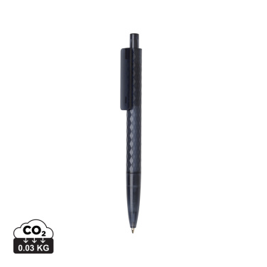 Logo trade promotional products picture of: X3 GRS recycled PC plastic pen frosted