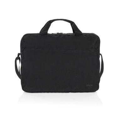Logo trade promotional product photo of: Swiss Peak Aware™ RPET Essential 15.6 inch laptop bag