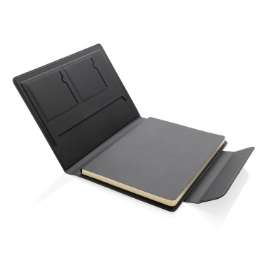 Logotrade promotional gift image of: Stuart RCS certified RPU magnetic A5 portfolio