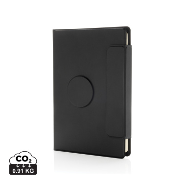 Logotrade promotional merchandise picture of: Stuart RCS certified RPU magnetic A5 portfolio