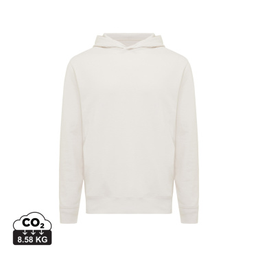 Logo trade advertising product photo of: Iqoniq Yengo recycled cotton hoodie with sidepockets