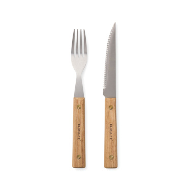 Logo trade promotional giveaway photo of: VINGA Paso 8 pcs bbq cutlery set