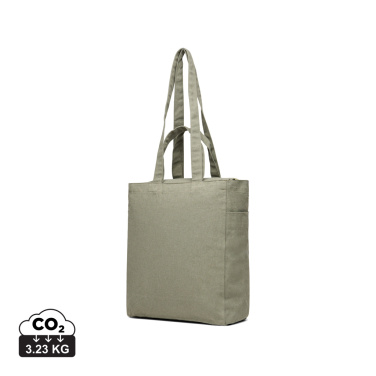 Logotrade promotional product image of: VINGA Hilo AWARE™ recycled canvas zip tote