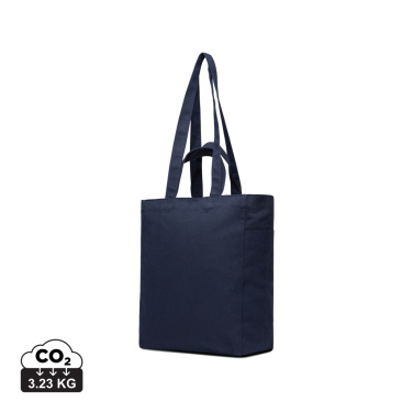 Logo trade promotional giveaways image of: VINGA Hilo AWARE™ recycled canvas zip tote