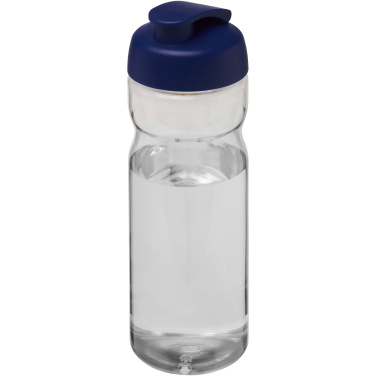 Logo trade promotional giveaways picture of: H2O Active® Eco Base 650 ml flip lid sport bottle