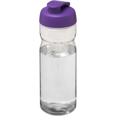 Logotrade promotional gift image of: H2O Active® Eco Base 650 ml flip lid sport bottle