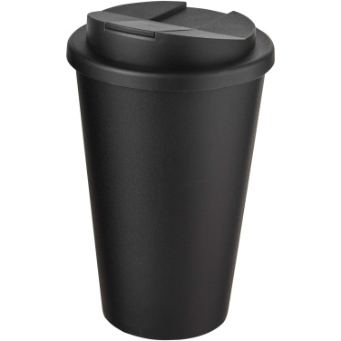 Logotrade promotional product picture of: Americano® Eco 350 ml recycled tumbler with spill-proof lid