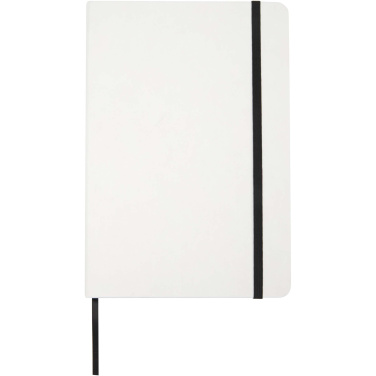 Logotrade advertising products photo of: Holm A5 stone paper hard cover notebook with lined pages