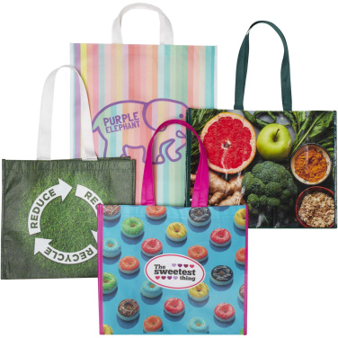 Logo trade business gifts image of: Laminated totes sample box