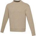 Jet unisex Aware™ recycled crewneck sweater, Oatmeal