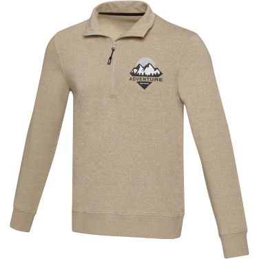 Logotrade corporate gift picture of: Tin unisex Aware™ recycled quarter zip sweater 