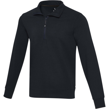 Logotrade business gifts photo of: Tin unisex Aware™ recycled quarter zip sweater 