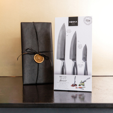 Logo trade promotional items image of: BOSKA Kitchen Knives Monaco+, set of 3