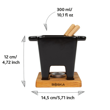 Logo trade promotional gifts picture of: BOSKA Tapas Fondue Nero - 300 ml