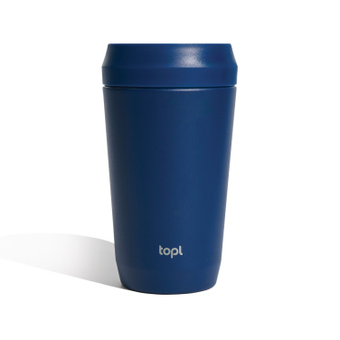 Logotrade promotional gift image of: Topl Recycled Steel To Go Tumbler Patented 360 Lid 354ml