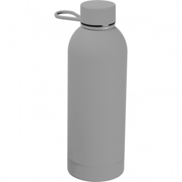 Logo trade promotional giveaways image of: Stainless steel bottle Ostrava