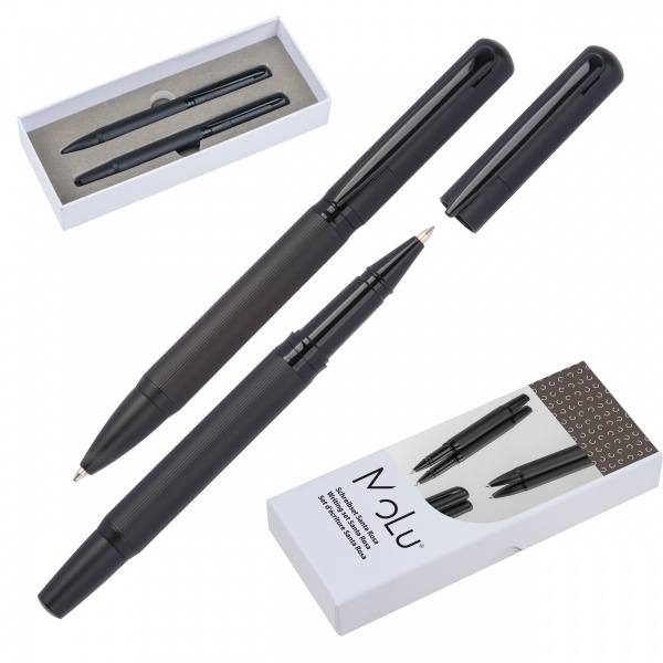 Logotrade promotional merchandise picture of: Elegant MoLu writing set Santa Rosa