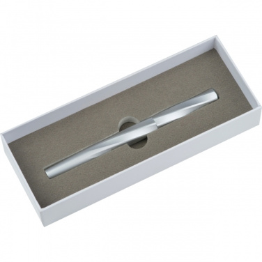 Logo trade promotional item photo of: MoLu brass rollerball Praia Grande