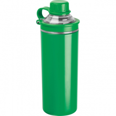 Logo trade promotional giveaways picture of: Double-walled stainless steel bottle Monza