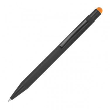 Logotrade promotional giveaway image of: Metal ballpoint pen with touch function Ohara