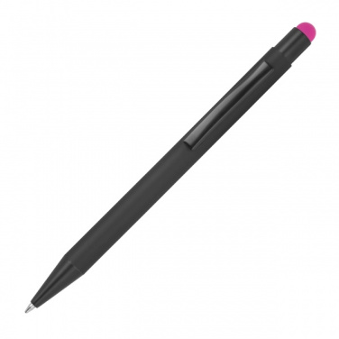 Logo trade advertising product photo of: Metal ballpoint pen with touch function Ohara