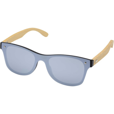 Logotrade advertising product picture of: Tan sunglasses with bamboo temples