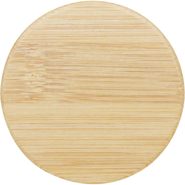 Logo trade corporate gifts image of: Lustre bamboo mirror