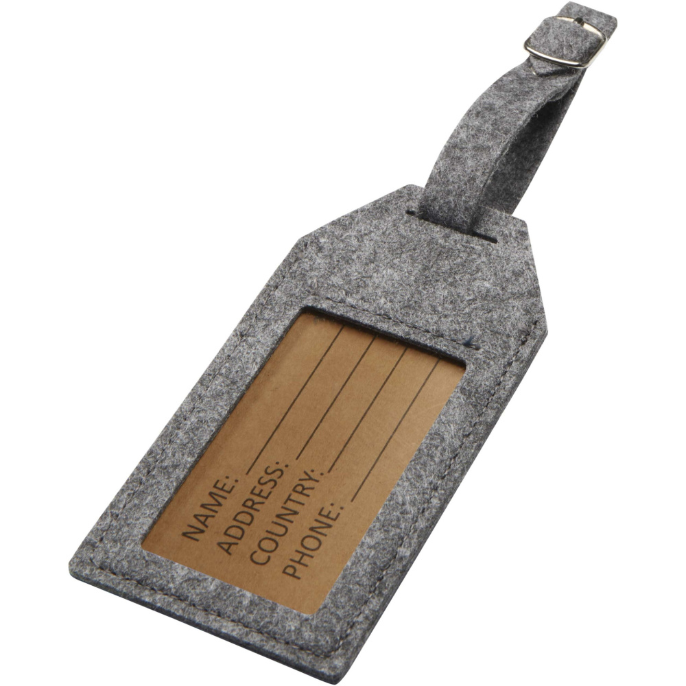 Logotrade promotional product image of: Tie luggage tag