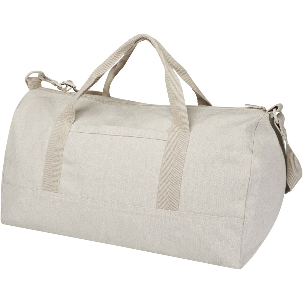 Logo trade business gift photo of: Porter 500 g/m² Aware™ recycled duffel bag 50L