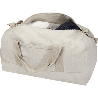 Logo trade promotional products image of: Porter 500 g/m² Aware™ recycled duffel bag 50L