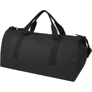 Logo trade advertising products picture of: Porter 500 g/m² Aware™ recycled duffel bag 50L