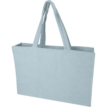 Logo trade promotional giveaways picture of: Siam GRS recycled terry beach tote bag 13L