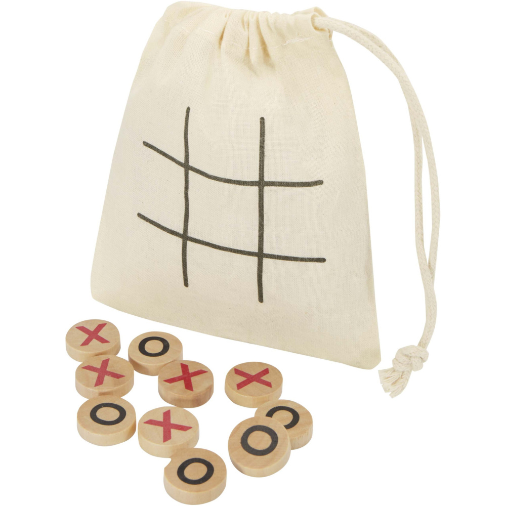 Logotrade promotional merchandise image of: Whorl wooden tic, tac, toe game