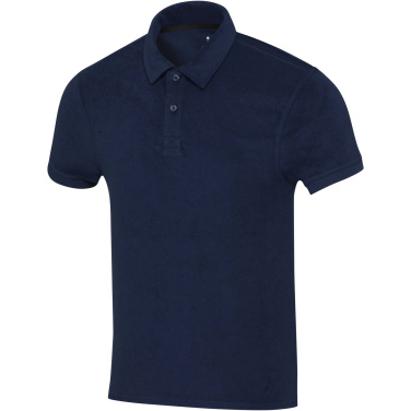 Logo trade business gift photo of: Akoya recycled terry unisex polo