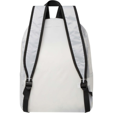 Logo trade promotional products image of: EcoFold RPET foldable backpack 15L