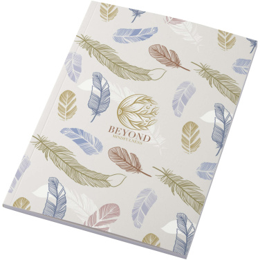 Logo trade promotional gifts image of: Novella Austen A5 soft cover notebook - 50 sheets