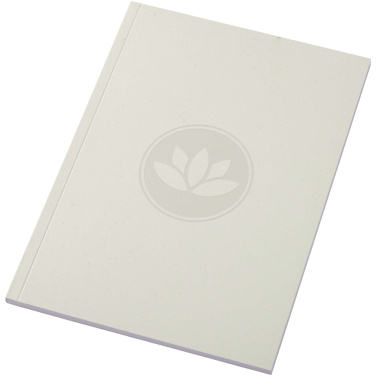 Logo trade business gifts image of: Novella Austen A5 recycled soft cover notebook - 50 sheets