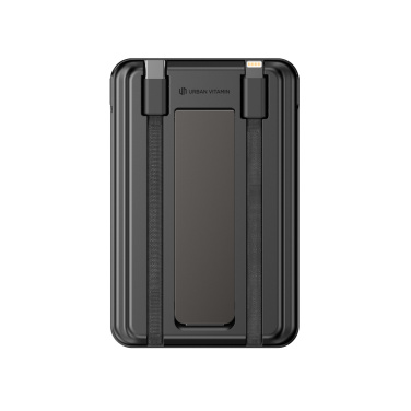 Logo trade promotional giveaways picture of: Urban Vitamin Redwood 5in1 5000mah 20W PD magnetic powerbank