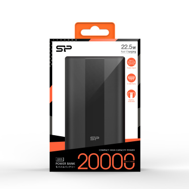 Logo trade promotional items image of: POWER BANK SILICON POWER QP55 10000 MAH