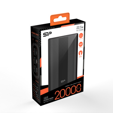 Logotrade promotional item picture of: POWER BANK SILICON POWER QP55 10000 MAH