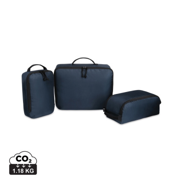 Logotrade promotional items photo of: Renew AWARE™ rPET 3 Piece Packing Cube Set