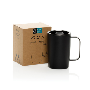 Logo trade corporate gifts picture of: Aviana™ Rowan RCS Recycled Mug 450 ML
